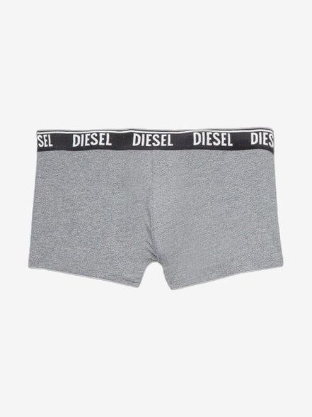 DIESEL Boxer Uomo Grigio Cotone