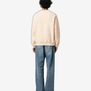AMI PARIS Felpa Uomo Beige Felpa