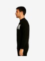 ICON Maglione Unisex Nero Viscosa Girocollo