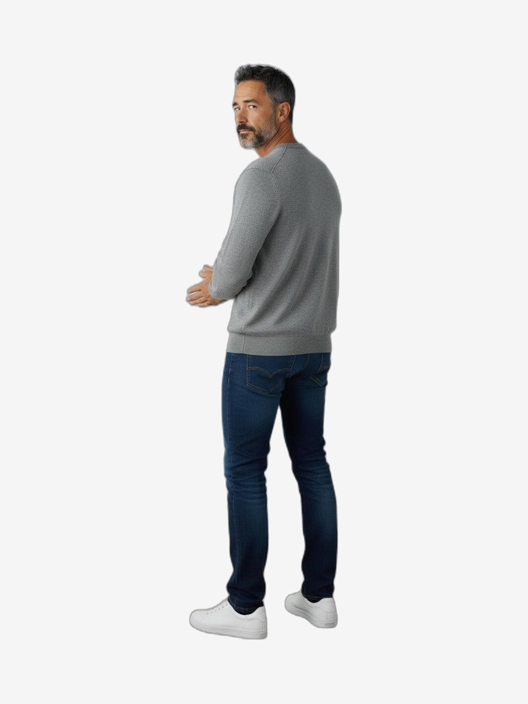 ICEBERG Paricollo Uomo Grigio Girocollo