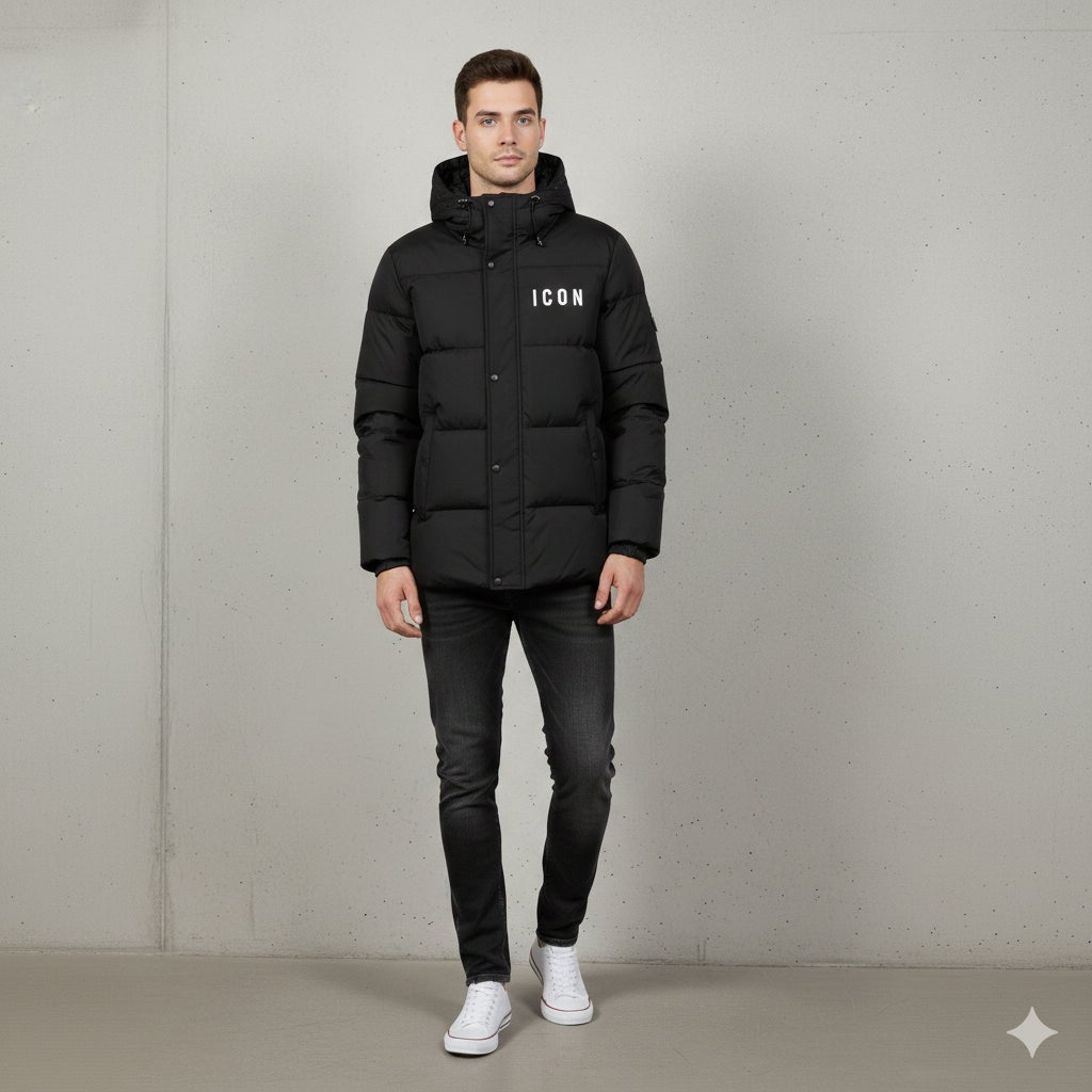 ICON Herrenjacke Schwarz