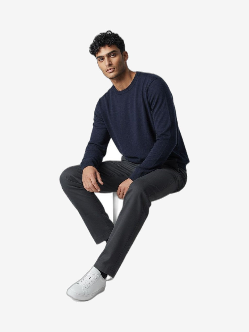 ICEBERG Rundhalsausschnitt Herren Blau Rundhalsausschnitt