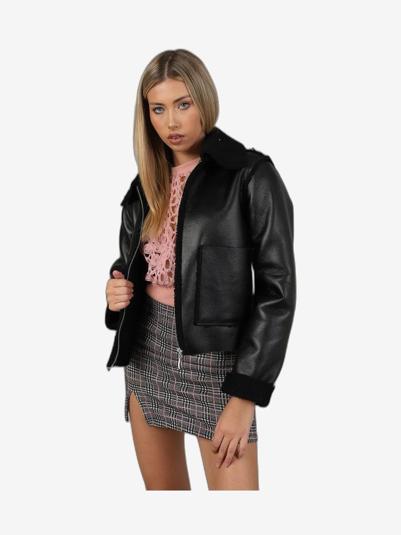 LONCA Giubbotto Donna Nero