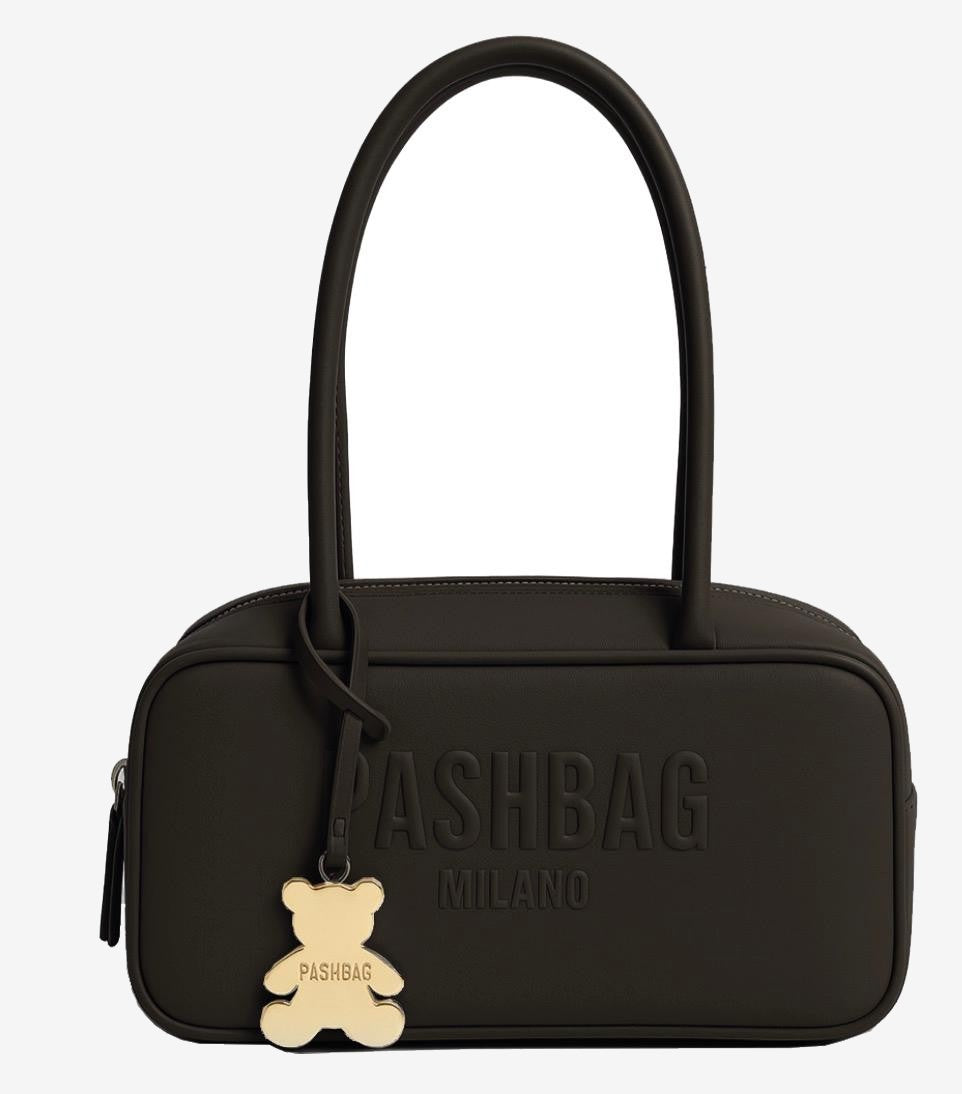 PASHBAG Bolso de Hombro Mujer Negro