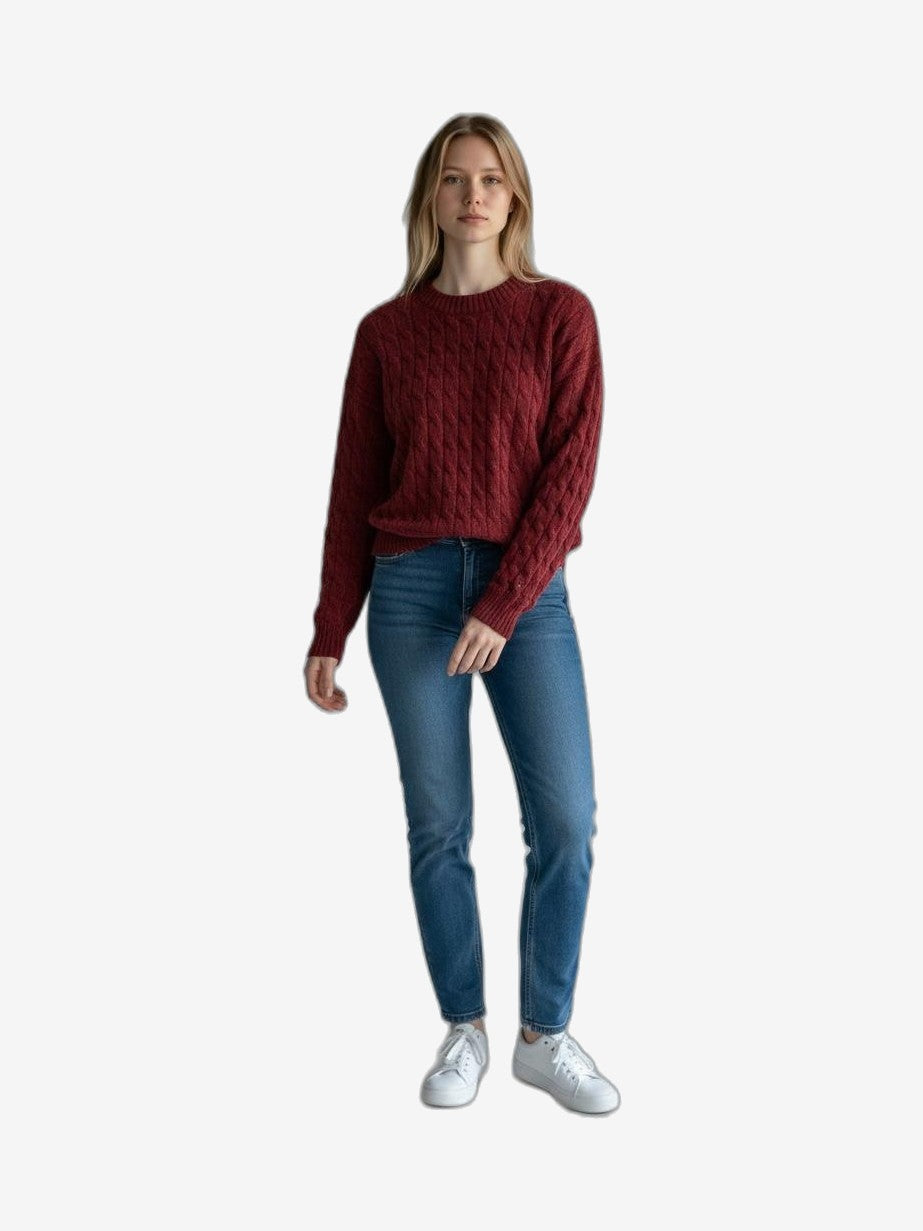 FRESH FLOWER Croisée Femme Crème Nylon Col Rond