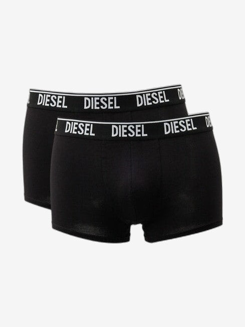 DIESEL Boxer Uomo Nero Cotone