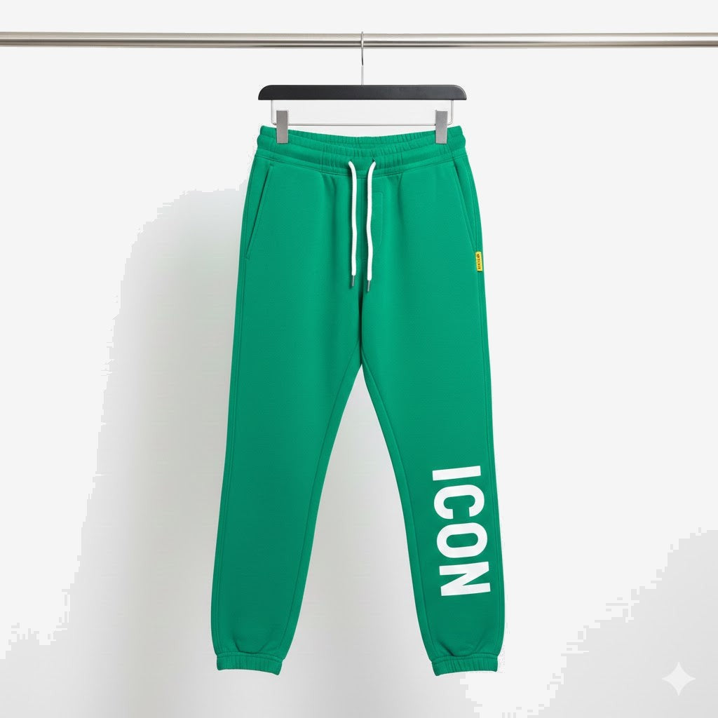 ICON Pantalone Uomo Bianco Cotone