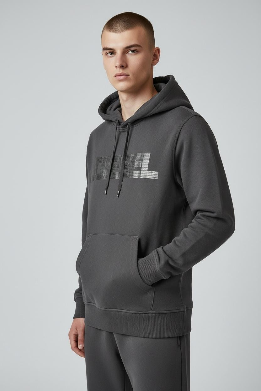 DIESEL Felpa Uomo Caviar Cotone