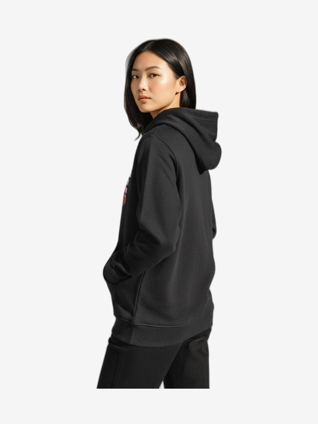 ICEBERG Sudadera Mujer Negro Algodón