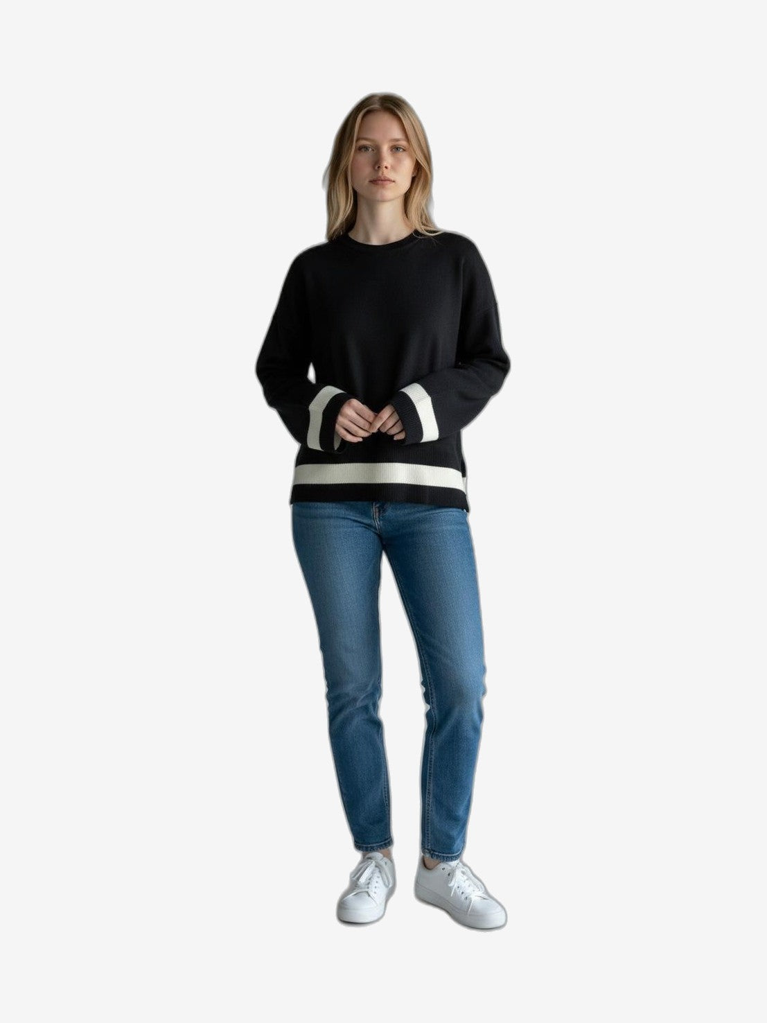 MARIUCCIA MILANO Women's Brown Cotton Crew Neck Knit