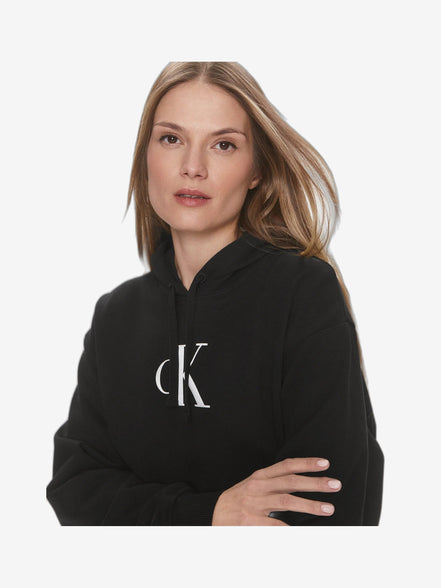 CALVIN KLEIN Felpa Donna Bianco Felpa
