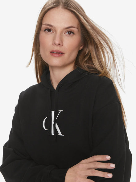CALVIN KLEIN Felpa Donna Bianco Felpa