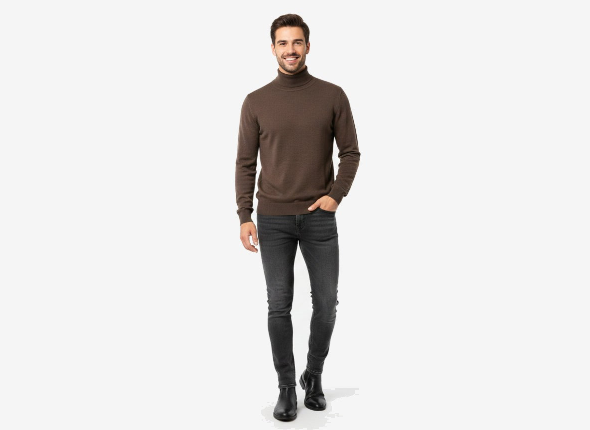ICEBERG Dolcevita Uomo Marrone Cotone