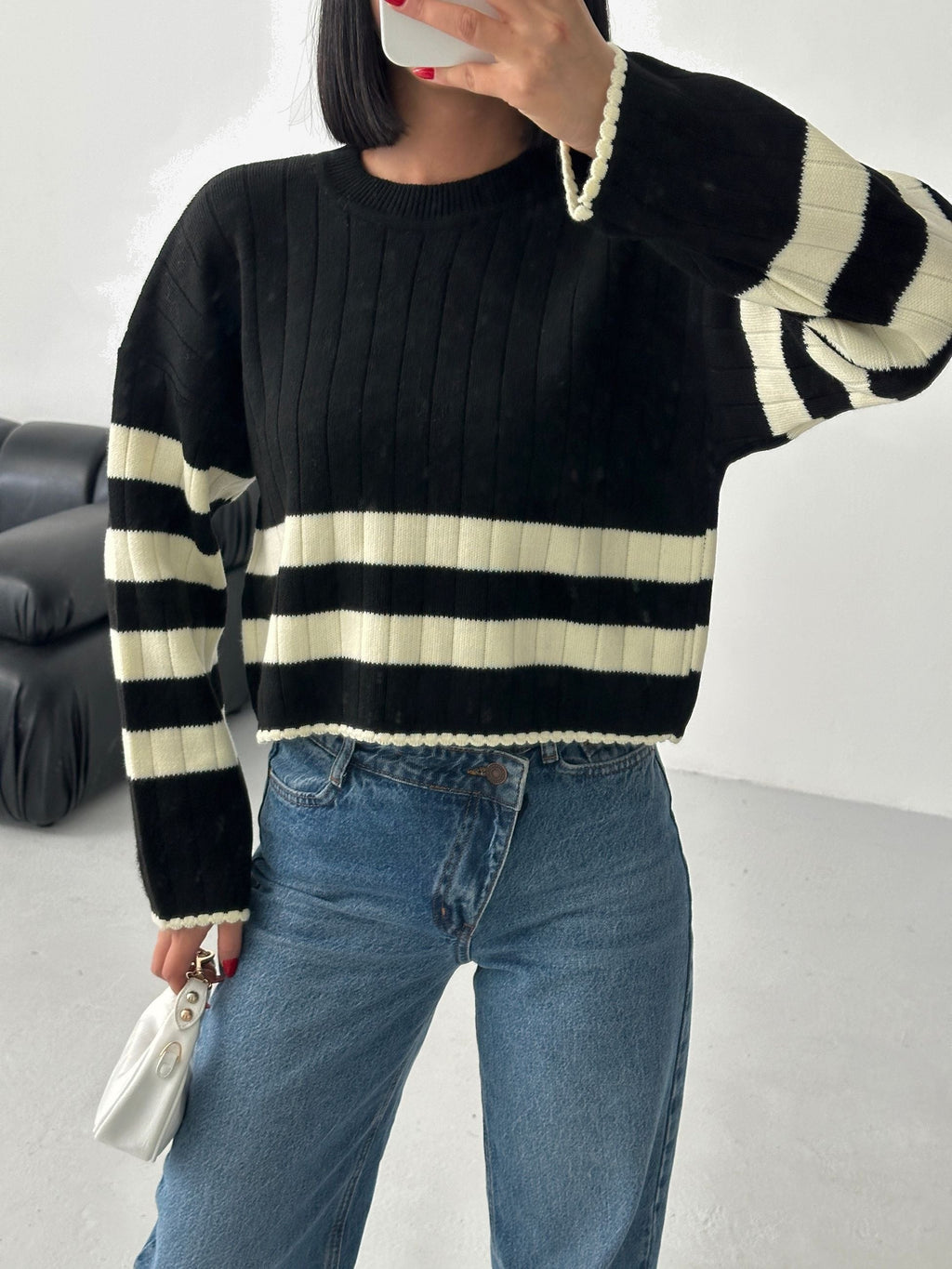 LONCA Damen Pullover Multicolor