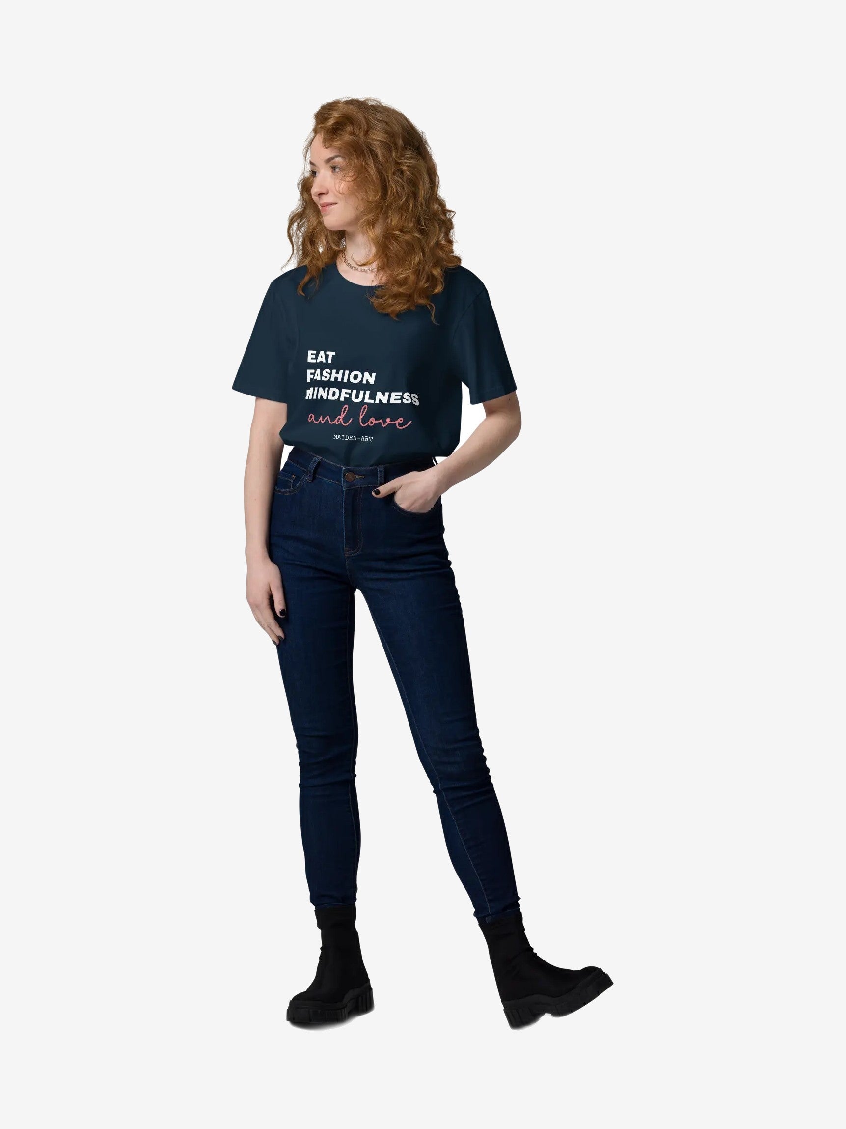 MAIDEN-ART T-Shirt Uomo Nero