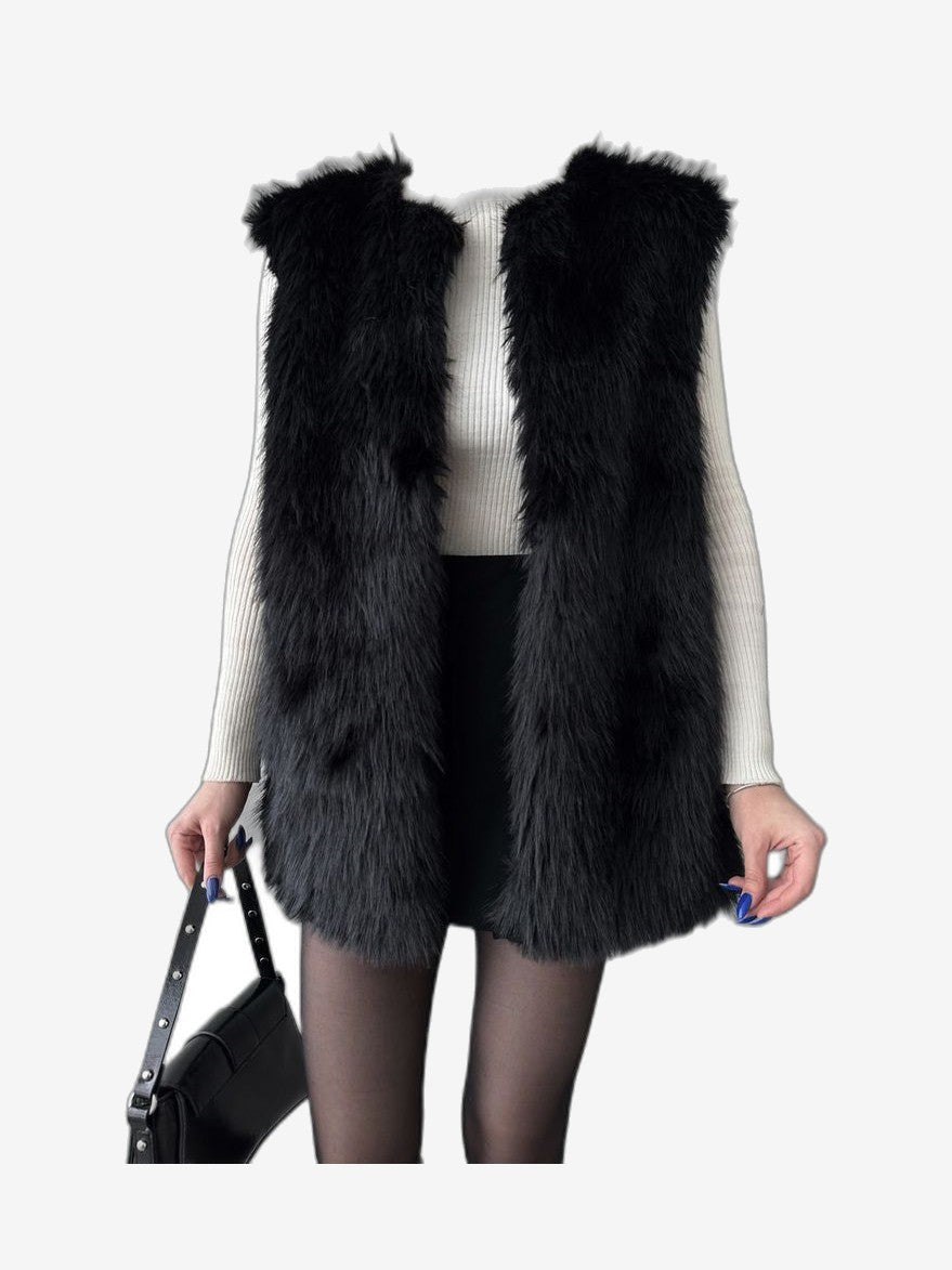 LONCA Women's Black Giubbotto