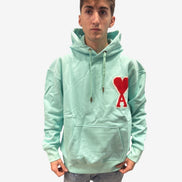 AMI PARIS Felpa Uomo Beige Felpa