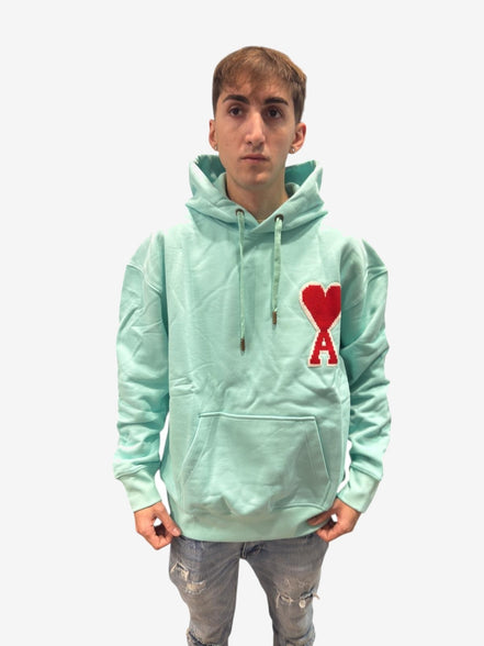 AMI PARIS Felpa Uomo Beige Felpa