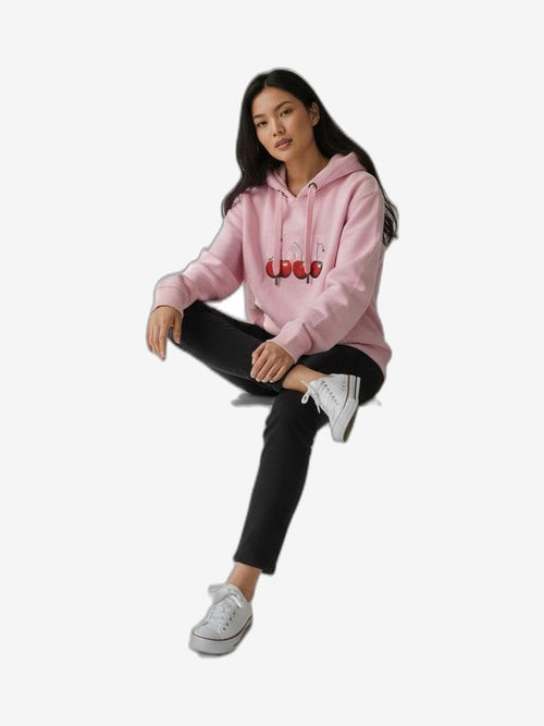 ICEBERG Sudadera Mujer Rosa Algodón