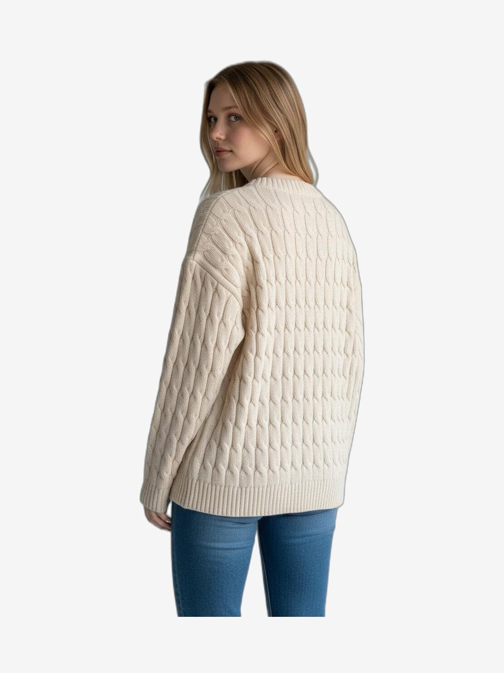FRESH FLOWER Croisée Femme Crème Nylon Col Rond