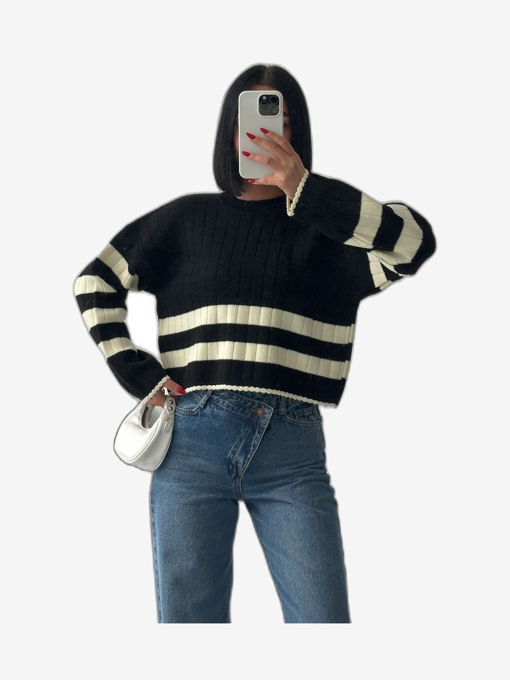 LONCA Damen Pullover Multicolor