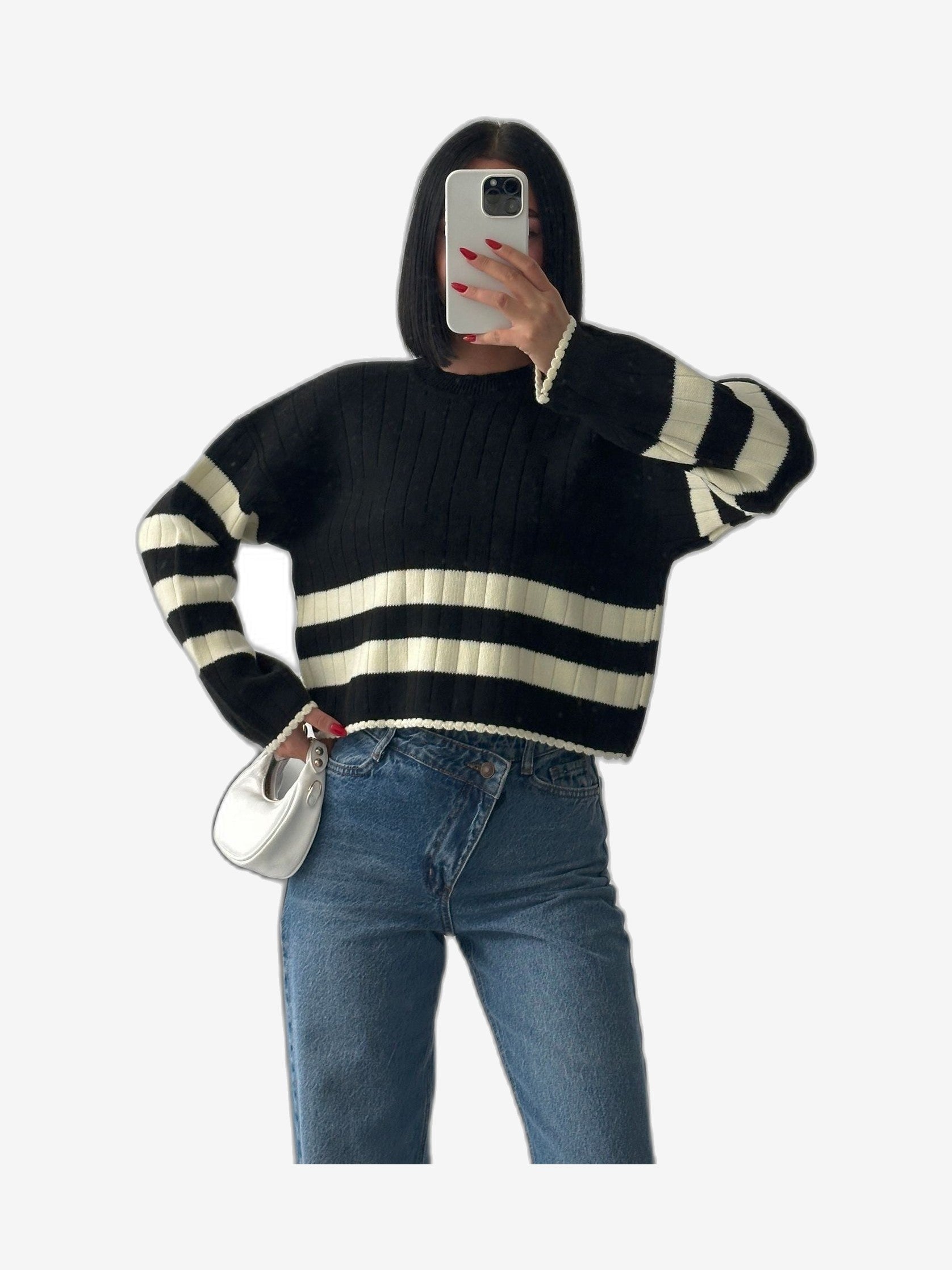 LONCA Damen Pullover Multicolor
