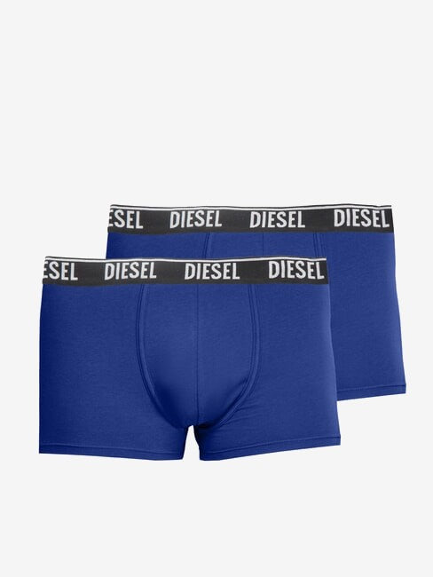 DIESEL Boxer Uomo Blu Cotone