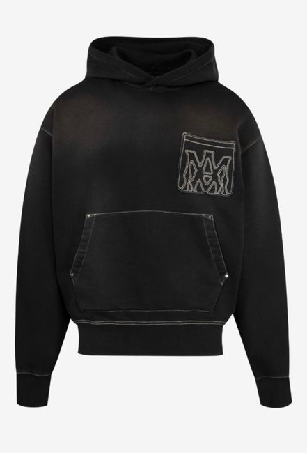 AMIRI Felpa Uomo Nero Felpa