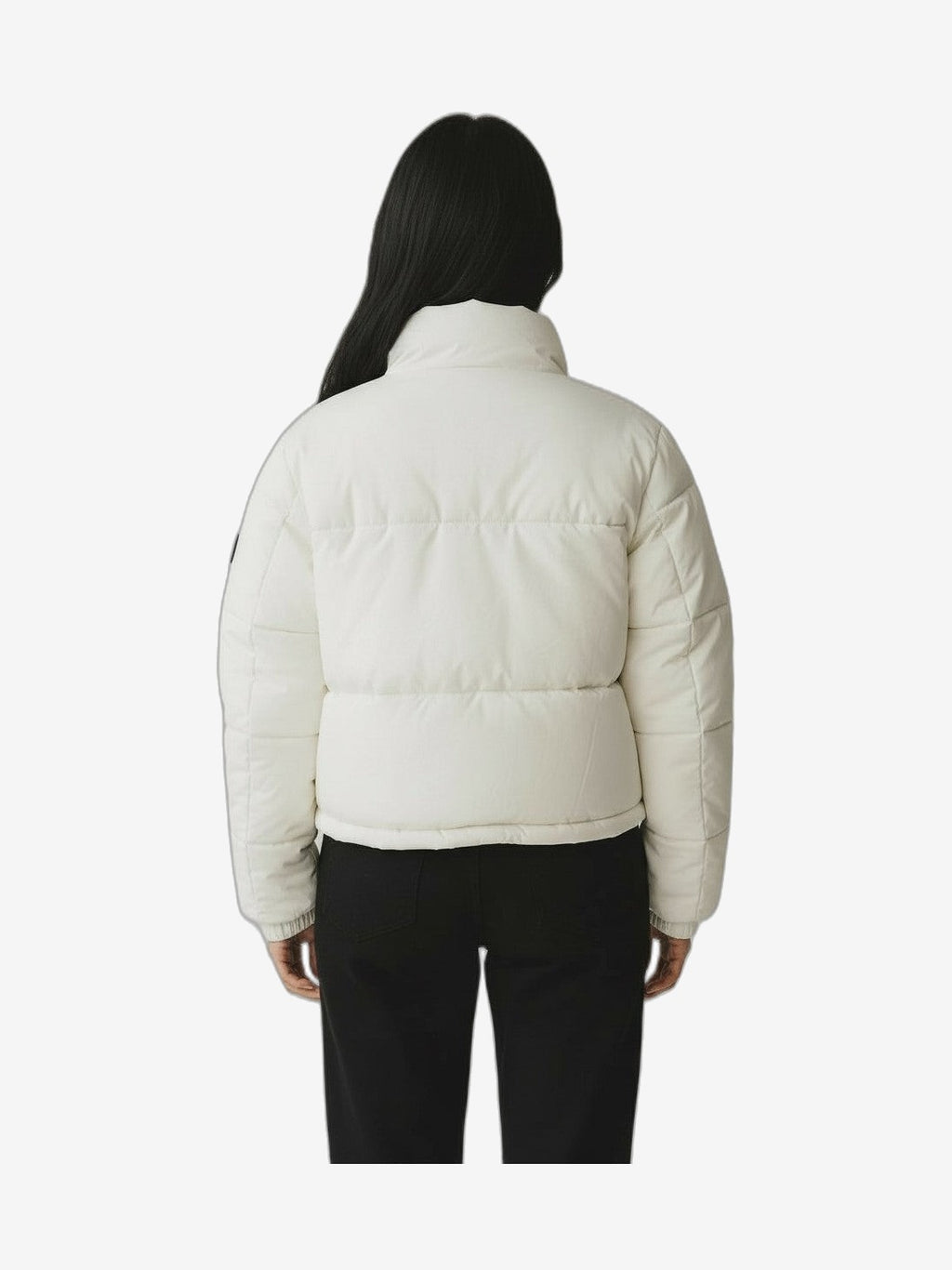 F**K Giubbotto Donna Beige Girocollo