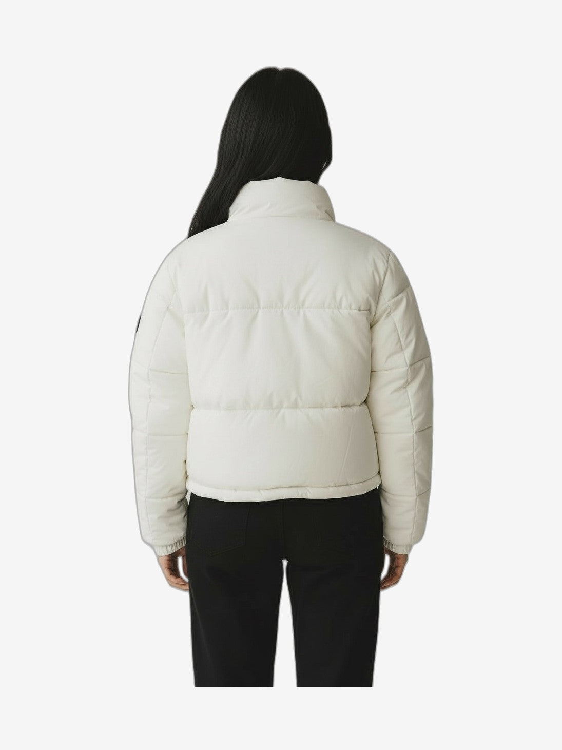F**K Giubbotto Donna Beige Girocollo
