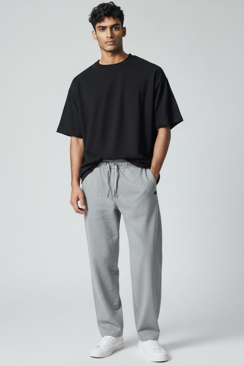 ICEBERG Herren-Hose Grau Baumwolle