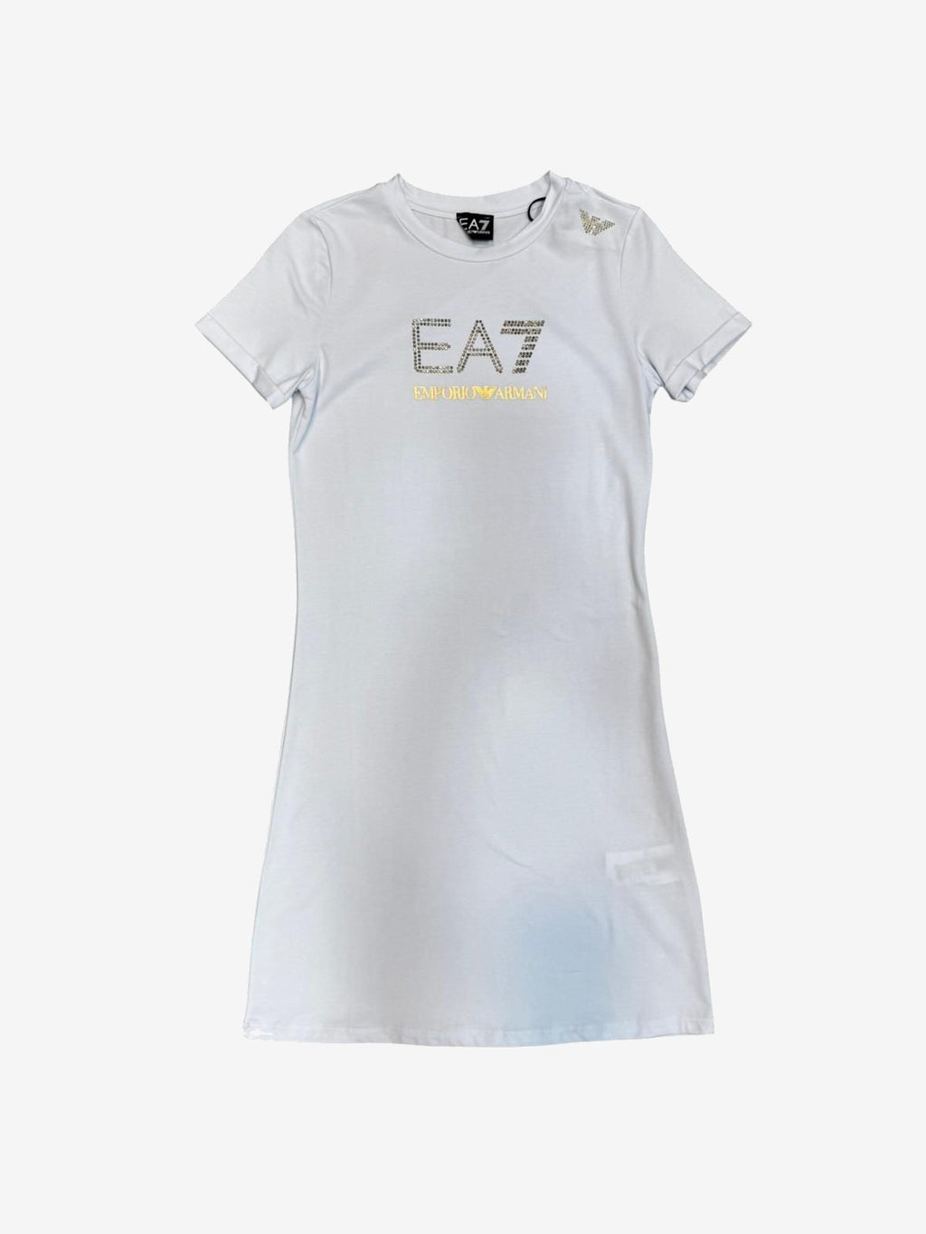 EA7 Weißes Kleid